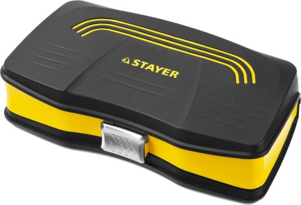 Набор STAYER &quot;PROFESSIONAL&quot;: Биты и торцовые головки с трещеткой и воротком, 39 предметов 25135-H39 купить в Когалыме