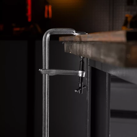 Струбцина F-образная Denzel 20479, 120x600мм, кованая купить в Когалыме