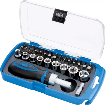 Отвертка реверсивная мини с набором бит и торцевыми головками , 41 шт БАРС 13358 купить в Когалыме