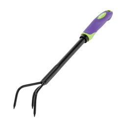 Рыхлитель 3-зубый Palisad, 60х400 мм, стальной, обрезиненная эргономичная рукоятка, LSR, 620637