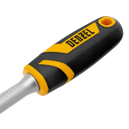 Ключ-трещотка 3/8&quot; Denzel 14032, 90 зубьев, с быстрым сбросом, CrV купить в Когалыме