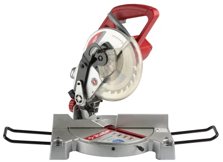 Пила торцовочная ЗУБР, удлинитель стока, 210 мм, 5000 об/мин, 1300 Вт ЗПТ-210-1300-Л купить в Когалыме