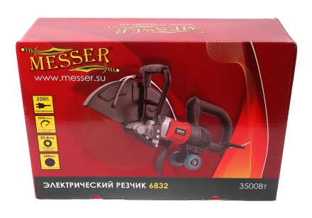 Электрический бетонорез MESSER 6832  3500Вт  350мм рез 155мм купить в Когалыме