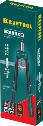 Двуручные усиленные заклепочники KRAFTOOL GRAND-48 31175 купить в Когалыме