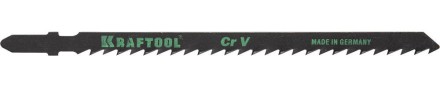Полотна KRAFTOOL, T244D, для эл/лобзика, Cr-V, по дереву, ДВП, ДСП, фигурный рез, EU-хвост., шаг 4мм, 75мм, 2шт 159523-4 купить в Когалыме