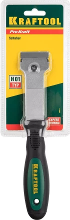 Скребок профессиональный с двухкомпонентной рукояткой, KRAFTOOL 085411, тип лезвия H01, 40мм 85411 купить в Когалыме