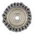Щетка для УШМ Heavy Duty, 100 мм, М14, &quot;чашка&quot;, крученая металлическая проволока  MATRIX 74672 купить в Когалыме