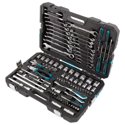 Набор инструментов 101 предмет, 120 зубьев, CrV, 1/4", 1/2" Gross 14151 купить в Когалыме