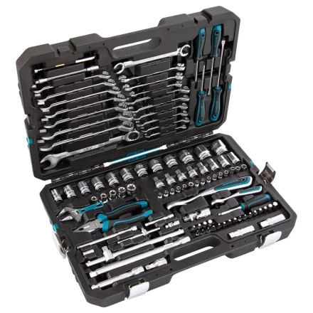 Набор инструментов 101 предмет, 120 зубьев, CrV, 1/4", 1/2" Gross 14151 купить в Когалыме