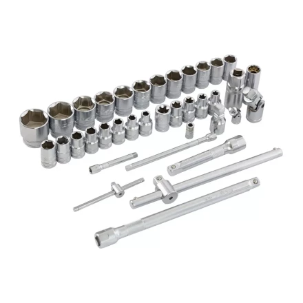 Набор инструментов 101 предмет, 120 зубьев, CrV, 1/4", 1/2" Gross 14151 купить в Когалыме