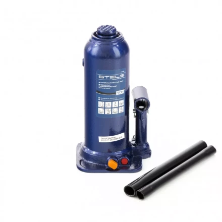 Домкрат гидравлический бутылочный 10 т h подъема 222-447 мм Stels 51166 купить в Когалыме