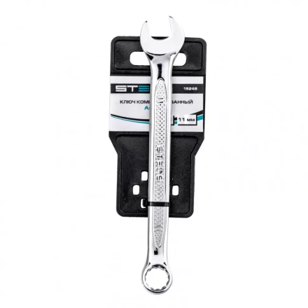 Ключ комбинированный 11 мм CrV антислип Stels 15248 купить в Когалыме