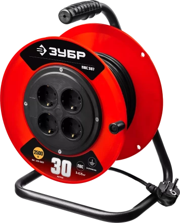 Удлинители на пластиковой катушке ПВС 307 силовые серия МАСТЕР купить в Когалыме