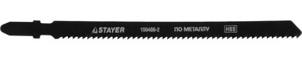 Полотна STAYER &quot;STANDARD&quot;, T318B, для эл.лобзиков, HSS, по цв. мeт, фрезер.развед, тонколист сталь, EU, T318B, 110/2мм, 2шт 159486-2 купить в Когалыме