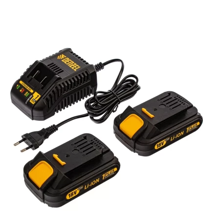 Дрель-шуруповерт аккумуляторная BLDL-IB-18-02 Denzel 26121 купить в Когалыме