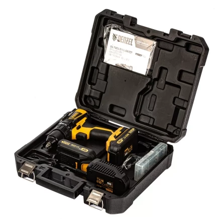 Дрель-шуруповерт аккумуляторная BLDL-IB-18-02 Denzel 26121 купить в Когалыме