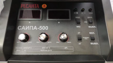 Полуавтоматический сварочный аппарат инверторный Ресанта САИПА-500 купить в Когалыме