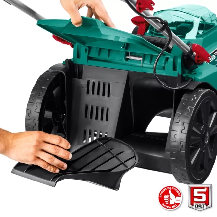 ЗУБР С1-18, 36 В, 37 см, без АКБ, бесщеточная газонокосилка (ГКЛ-3736) купить в Когалыме