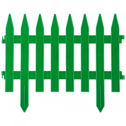 Забор декоративный GRINDA &quot;КЛАССИКА&quot;, 28x300см, зеленый 422201-G купить в Когалыме