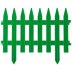 Забор декоративный GRINDA &quot;КЛАССИКА&quot;, 28x300см, зеленый 422201-G купить в Когалыме