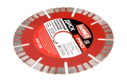 Круг алмазный HAMMER (206-230) Ф125х22мм по железобетону купить в Когалыме