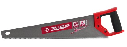 Ножовка по дереву (пила) ЗУБР МОЛНИЯ-5 450 мм, 5 TPI, прямой крупный зуб, быстрый рез поперек волокон, для крупных и средних заготовок 15075-45_z01 купить в Когалыме