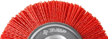 ЗУБР "ПРОФЕССИОНАЛ". Щетка дисковая для дрели, нейлоновая проволока с абразивным покрытием, 125мм 35161-125_z02 купить в Когалыме