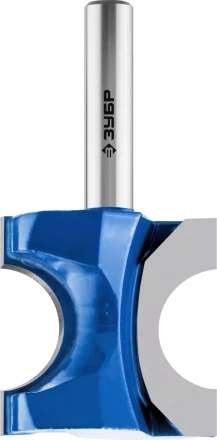 ЗУБР 28.6 x 25 мм, радиус 6.3 мм, фреза полустержневая, Профессионал (28723-28.6) купить в Когалыме