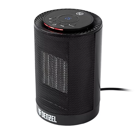 Тепловентилятор электрический керамический Denzel DTFC-1200, 3 режима, вентилятор, нагрев 600/1200 Вт 96418 купить в Когалыме