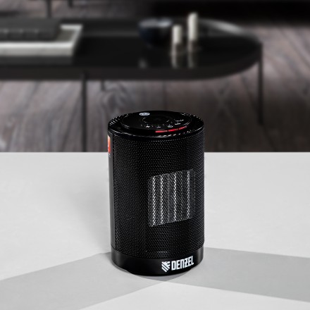 Тепловентилятор электрический керамический Denzel DTFC-1200, 3 режима, вентилятор, нагрев 600/1200 Вт 96418 купить в Когалыме