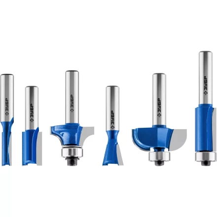 ЗУБР 6 шт, набор профильных фрез по дереву, Профессионал (28795-H6) купить в Когалыме