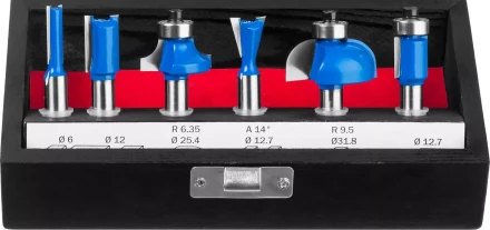 ЗУБР 6 шт, набор профильных фрез по дереву, Профессионал (28795-H6) купить в Когалыме