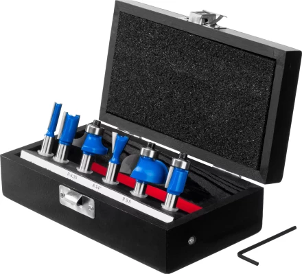 ЗУБР 6 шт, набор профильных фрез по дереву, Профессионал (28795-H6) купить в Когалыме