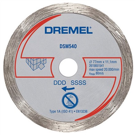 Диск алмазный для пилы DSM20 по мрамору DSM540 Dremel купить в Когалыме