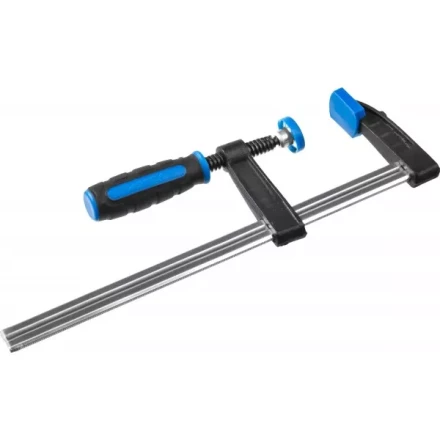 Струбцина ЗУБР "ПРОФЕССИОНАЛ", тип "F", двухкомпонентная ручка, стальная закаленная рейка, 50х200мм 32155-050-200 купить в Когалыме