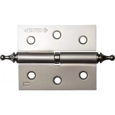 Петля дверная разъемная ЗУБР "ЭКСПЕРТ", 1 подшипник, цвет мат. никель (PN), правая, с крепежом, 75х63х2,5мм,2шт 37605-075-4R купить в Когалыме