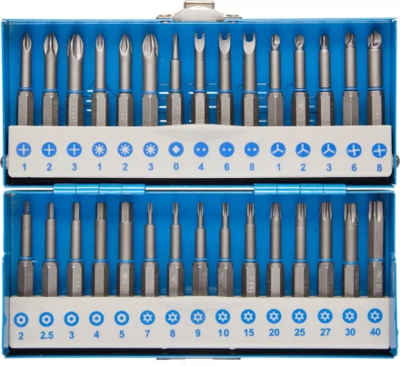 Набор ЗУБР: Биты со специальными профилями, обточенные, хромомолибденовая сталь, 50 мм, 30 предметов 26092-H30 купить в Когалыме