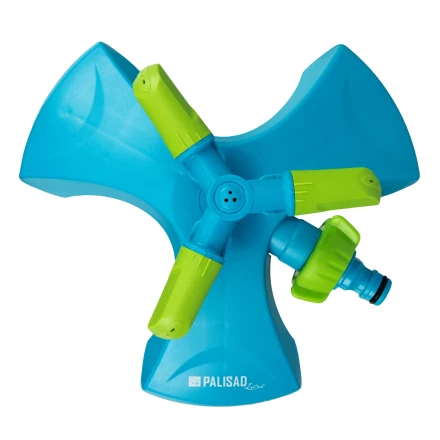 Разбрызгиватель вращающийся Palisad, 3 лопасти, утяжеленная база, Luxe 65806 купить в Когалыме