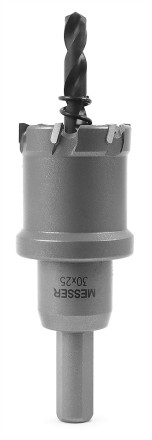 ТСТ коронка MESSER 30X25 с центрирующим сверлом и толкающей пружиной купить в Когалыме