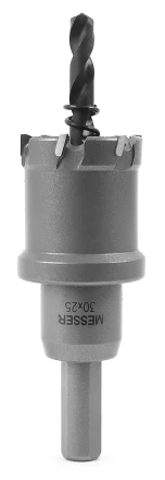 ТСТ коронка MESSER 30X25 с центрирующим сверлом и толкающей пружиной купить в Когалыме