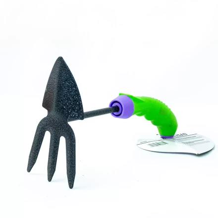 Мотыжка комбинированная Palisad 623778, профиль "лепесток" и 3-зубая, защ. покр, обрез. эргономичная рукоятка купить в Когалыме