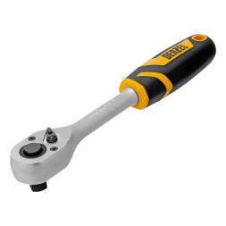 Ключ-трещотка 1/2&quot; Denzel 14033, 90 зубьев, с быстрым сбросом, CrV