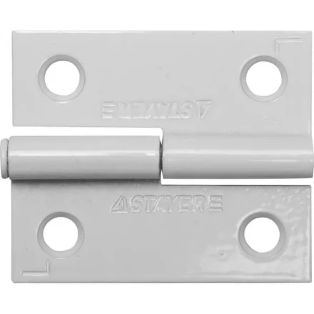 Петля дверная STAYER "MASTER" разъемная, цвет белый, левая, 50мм 37613-50-2L купить в Когалыме