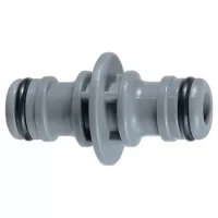 Переходник соединитель штуцерный, двухсторонний PALISAD LUXE 65726