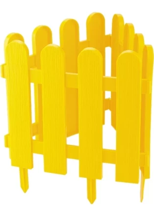 Забор декоративный "Кантри" 29 х 224 см желтый PALISAD 65002 купить в Когалыме