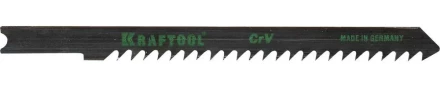 Полотна KRAFTOOL, U111C, для эл/лобзика, Cr-V, по дереву, ДВП, ДСП, грубый рез, US-хвост., шаг 3мм, 75мм, 2шт 159631-3 купить в Когалыме