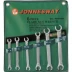 Набор ключей разрезных 8-19мм 6предметов  Jonnesway W24106S 47328 купить в Когалыме