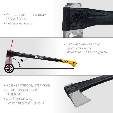 Топоры финского типа X - серия 20660-27 купить в Когалыме