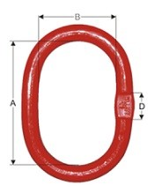 Строп ветвь цепная ВЦ 1 т L=2.5 м  8 кл купить в Когалыме