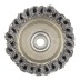 Щетка для УШМ Heavy Duty, 125 мм, М14, &quot;чашка&quot;, крученая металлическая проволока  MATRIX 74674 купить в Когалыме